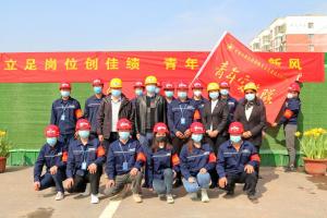 “青年突擊隊(duì)”的旗幟在河南三建項(xiàng)目一線高高飄揚(yáng)！